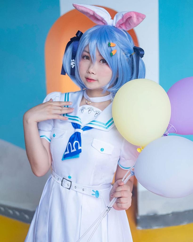 [Milky Time] Hololive Usada Pekora VTuber Косплей Платье Матроска