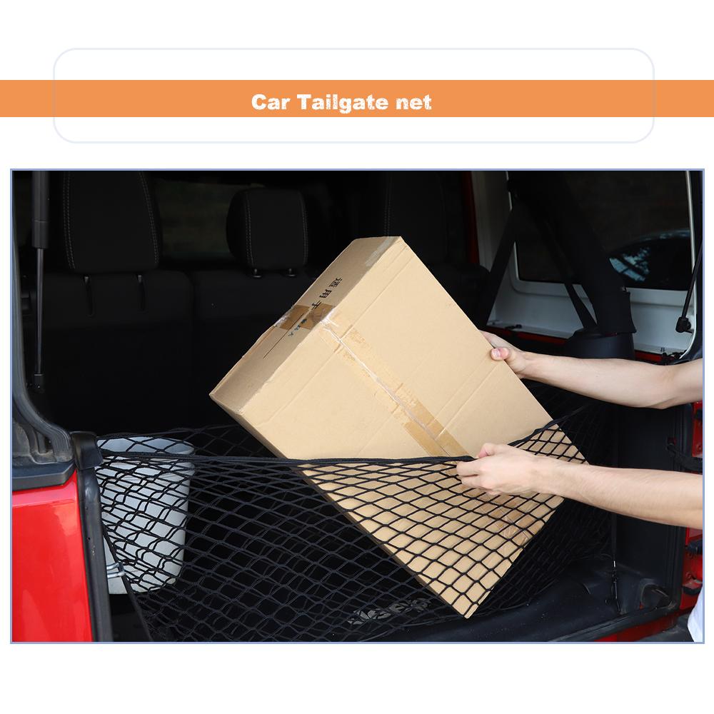 Автомобильная задняя дверь багажника, грузовая сетка, удерживающая багажная сетка для Jeep Wrangler JL JK TJ Suzuki Jimny Ford Mustang, внешние аксессуары
