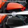 Для Mercedes Benz Smart Fortwo W451 2008-2014 2x Автомобильная наклейка Крышка зеркала заднего вида Бокового зеркала Колпачок крыла Внешний корпус Отделка Декор