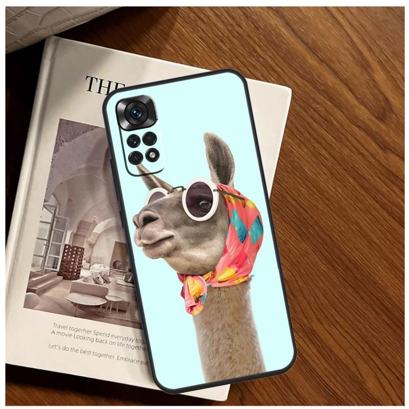Lama Llama Alpaca Case For Xiaomi Redmi Note 11 10 9 12 13 14 15 Pro Plus Cover For Redmi 15 C 10C 13C 12C 14C