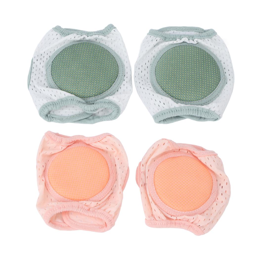 Наколенники для ползания, противоскользящие, утолщающиеся, детские наколенники для ползания для младенцев