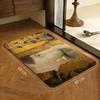 Gustav Klimt The Kiss Soft Hallway Carpet Non-Slip Laundry Room Mat Laundry Decor Balcony Child Living Room Toilet Rug