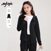 MJ Style Women's Slim-Fit Hooded Zip-Up Hoodie