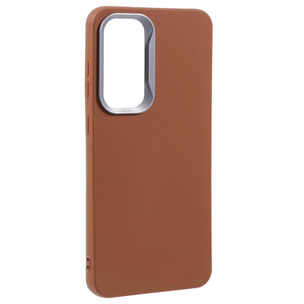 For Samsung Galaxy S24 FE Case Leather Textured TPU Shockproof Phone Cover