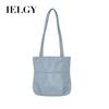 Women's Bag Black Portable Bucket Korean Version Tote Fashion Simple All-match One-shoulder