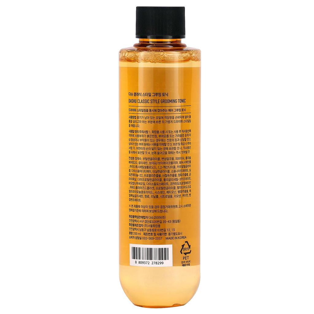 DASHU Classic Style, тоник для ухода, 6,76 жидких унций (200 мл)