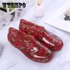 Fashion Short-tube Rain Boots Women's Rain Boots Low-cut Non-slip Water Shoes and Cotton To Keep Warm Car Wash Rubber Shoes