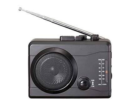 Кассетный магнитофон Kiyoraka AM/FM с цифровым хранилищем "Easy Radio Cassette" KR-01