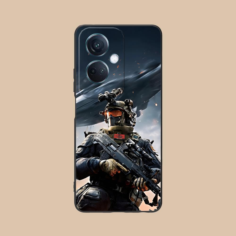 Игровой чехол Delta Force из матового ТПУ для мобильного телефона OPPO Reno 14 13 12 11 10 9 8 7 6 5 F T Pro 5G, цветная печать
