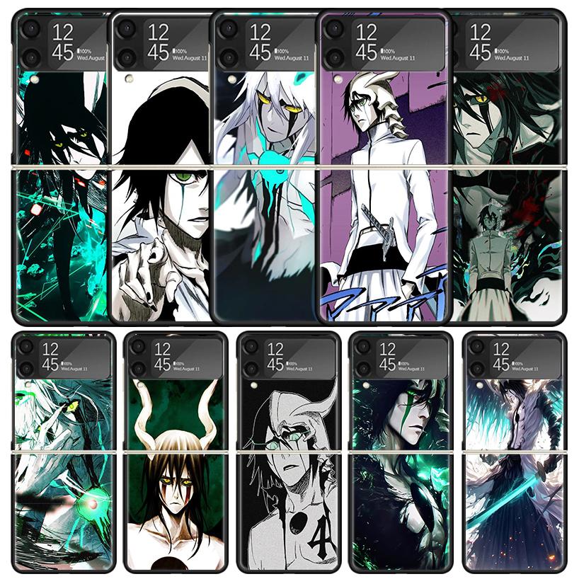 Чехол для телефона Bleach Улькиорра Сифер 4 для Samsung Galaxy Z Flip7 Flip6 5G Flip5 Flip4 Flip3 ZFlip 7 6 3 4 5 Ударопрочная задняя крышка
