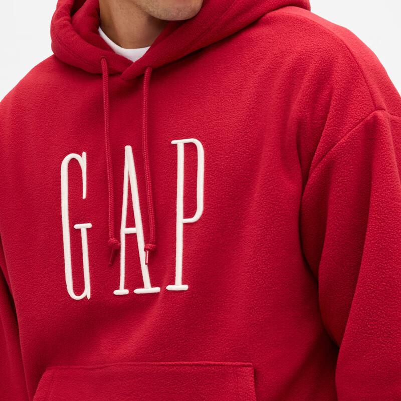 Худи из флиса с вышивкой логотипа GAP унисекс