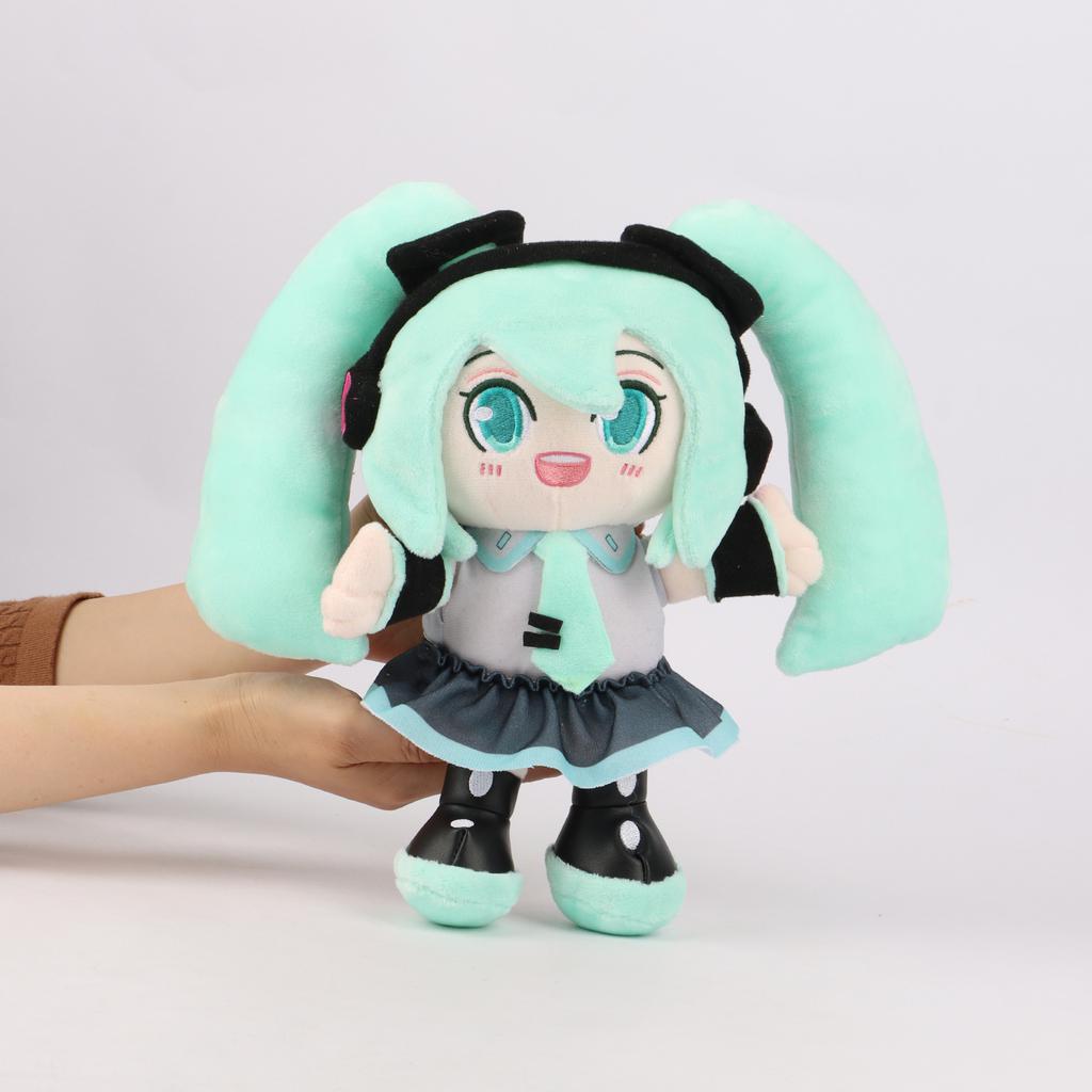 Хацунэ Мику Мягкая Интернет Знаменитость Хацунэ Мику Мягкая Игрушка Кукла Реквизит Выставки