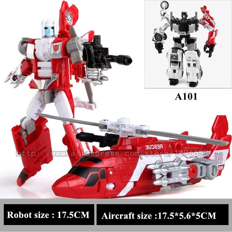 NEW Arrive G1 KO Transformation Toys 5 IN 1 Action Model Timeless Dinosaur Robot Model Kids Children Present Durable