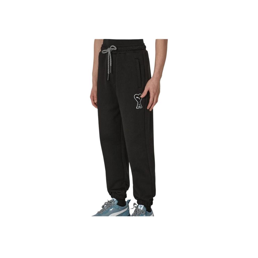 Puma X Ami Sweatpants Black Unisex Bottoms 535996-01