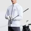 Fila Куртка мужская Golf Series с градиентной молнией и воротником-стойкой, нефритово-белая A11M345406F-WT