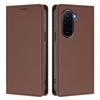For Xiaomi Poco M7 4G (EU) (171mm) Leather Wallet Case Magnetic Closure RFID Blocking Phone Cover