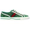 GUCCI Tennis 1977 Low top Stylish Skateboarding Shoes Women's Green 663680 2UZ80 3362