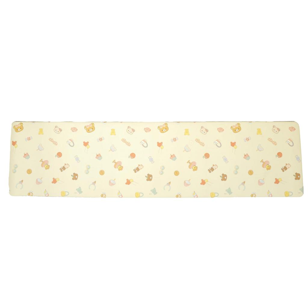 Marushin Kitchen Lots of H45 x 6475002300 Mat, Rilakkuma, Sweets, Wipeable, Water-Repellent, Non-Slip, PVC, Approx. 180cm,