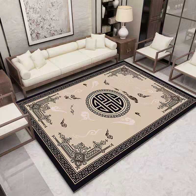 Роскошные большие коврики для гостиной, журнальные столики в китайском стиле, ковры для декора спальни, нескользящие моющиеся напольные коврики, коврик для входа