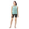 Speedo Diagona Zip Separates Fitness Dusty XOT Women's Swimsuit, Green,