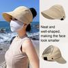 Женская солнцезащитная шляпа с полым куполом и широкими полями, шляпа для защиты от солнца с широкими полями, дышащая шляпа для активного отдыха