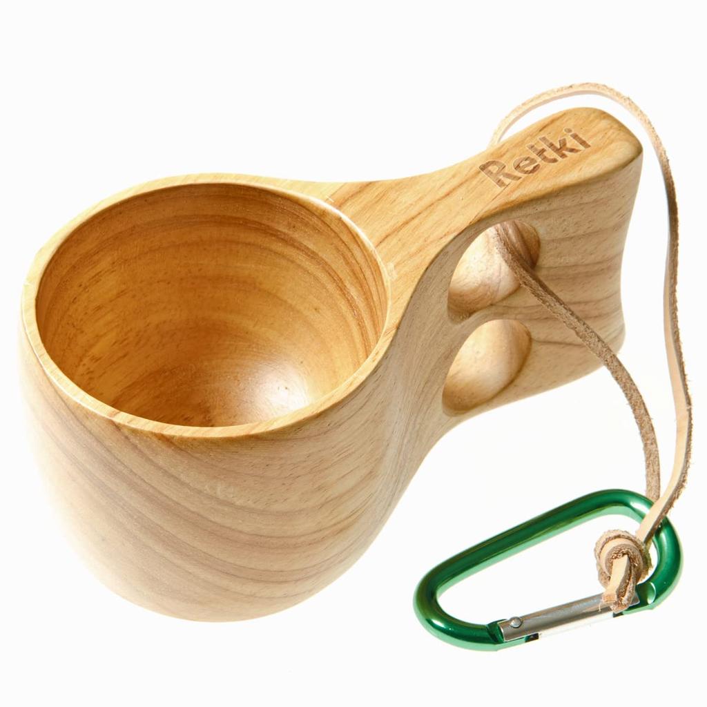 Nordic Finnish Moomin Kuksa by Retki Outdoor Wooden Mug (No Design)