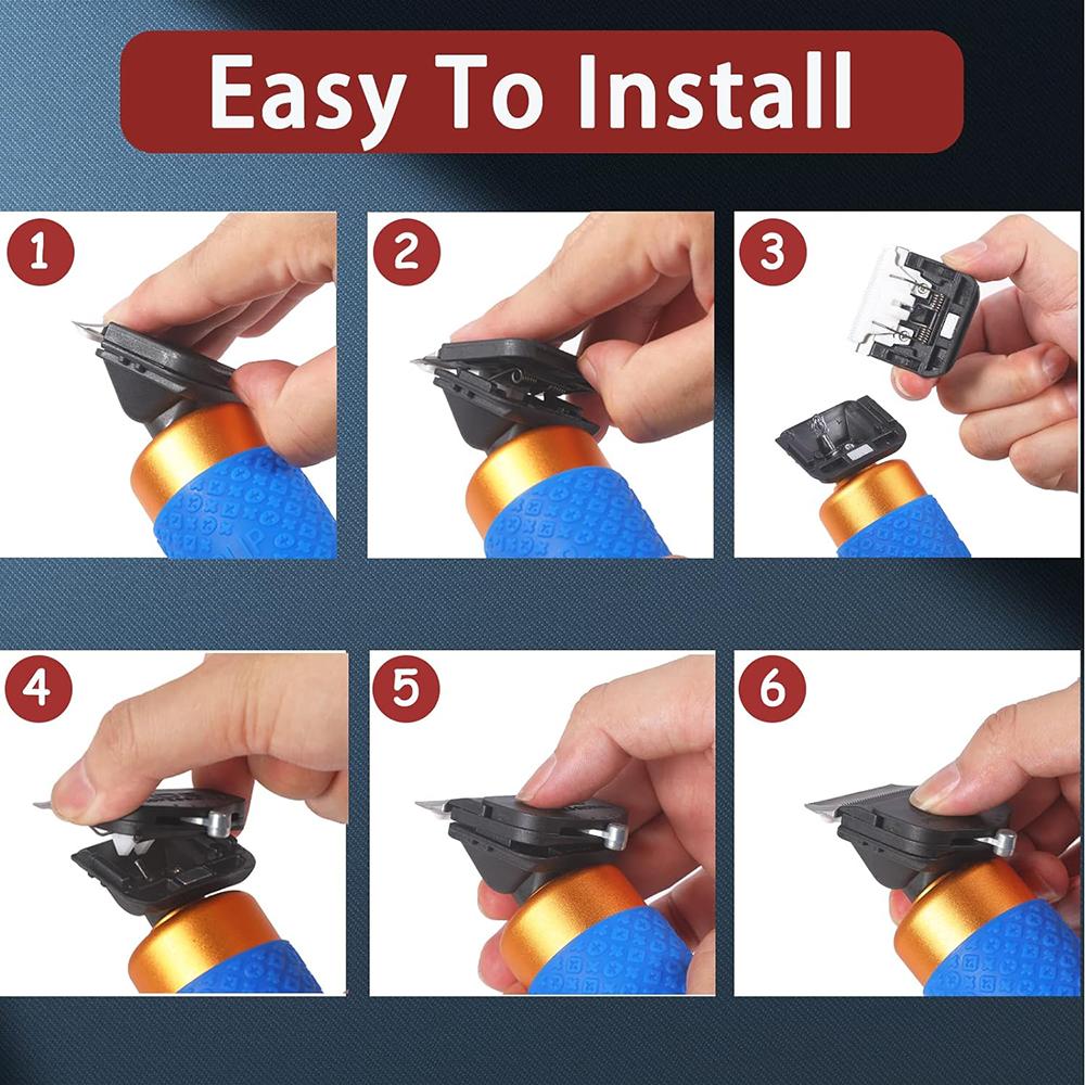 Electric Tufting Carpet Clipper Blade, Replaceable Ceramic Blade 5 Levels Adjustable Carpet Trimmer Blade Pet Hair Trimming Tool