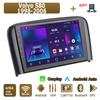 Android Carplay автомобильное радио для Volvo S80 1998-2006 мультимедийный проигрыватель головное устройство стерео GPS навигация BT WIFI 4+64 ГБ