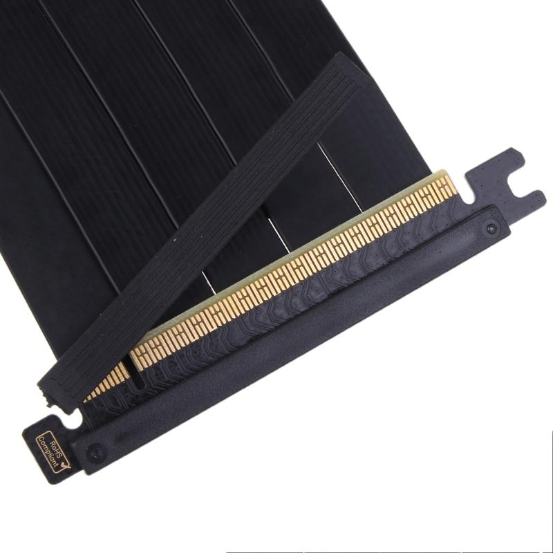 Мини-шасси PCIe 4.0 X16 удлинительный кабель для видеокарт ITX A4 корпус ПК PCI-E 4.0 двойной обратный удлинитель GPU