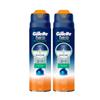 Гель для бритья Gillette Fusion Proglide Sensitive Pure Sports (170 г * 2 шт.)