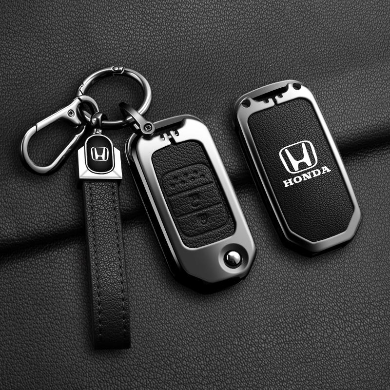 Умный чехол-брелок для ключа автомобиля для Honda Civic Accord City Odyssey CR-V XR-V HR-V Vezel Jade Jazz Crider Автоаксессуары