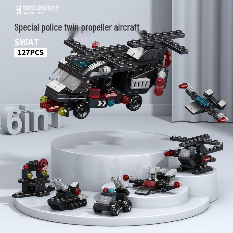 Образовательные строительные блоки, совместимые с Lego: Игрушки на военную, аэрокосмическую, мультяшную и древнеархитектурную тематику для детей