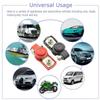 Car Battery Battery Connectors Negative & Positive Battery Cable Terminals Quick Release Terminals Suitable for Most Vehicles