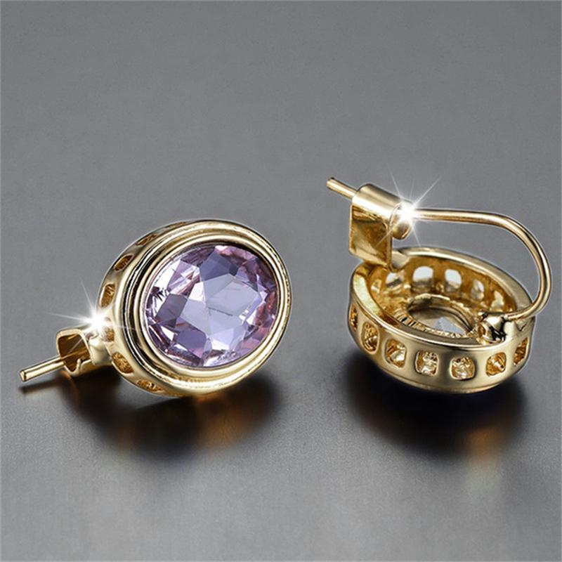 Винтажные синие овальные серьги-капли, женские элегантные свадебные банкетные украшения, подарки, серьги для помолвки и вечеринки