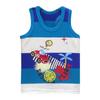 Boy Baby Summer Printed Vest Sleeveless Shirts Cotton Spring Newborn Kidswear