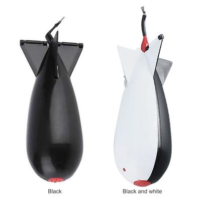 Карповая рыбалка Ракета-кормушка Портативная Маленькая Спод-бомба Поплавок Держатель наживки Ракета для пеллет Кормушки Контейнер для приманки Рыболовные аксессуары