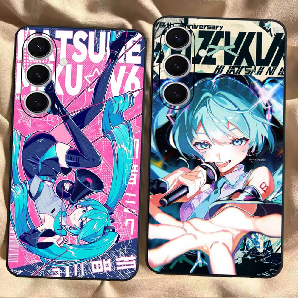 Popular Singer M-MikuS Cute Phone Case For Samsung S 24 fe 25 Ultra plus 20 lite 21 30 22 23 24 22 Ultra 5G Fundas