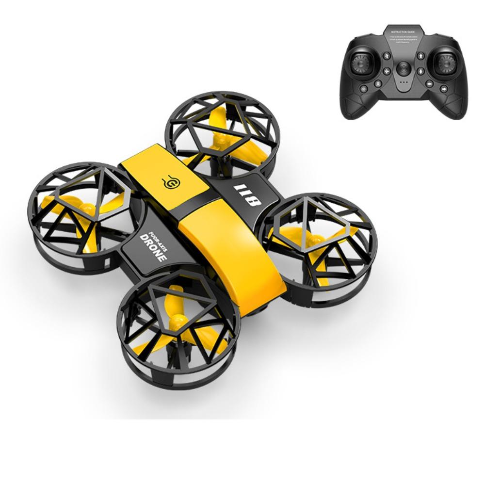 С легким мини-пультом управления самолетом, перезаряжаемый квадрокоптер, игрушка-дрон, домашний декор