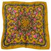 70*70cm Babushka Square Bandana Women Floral Print Russian National Scarf
