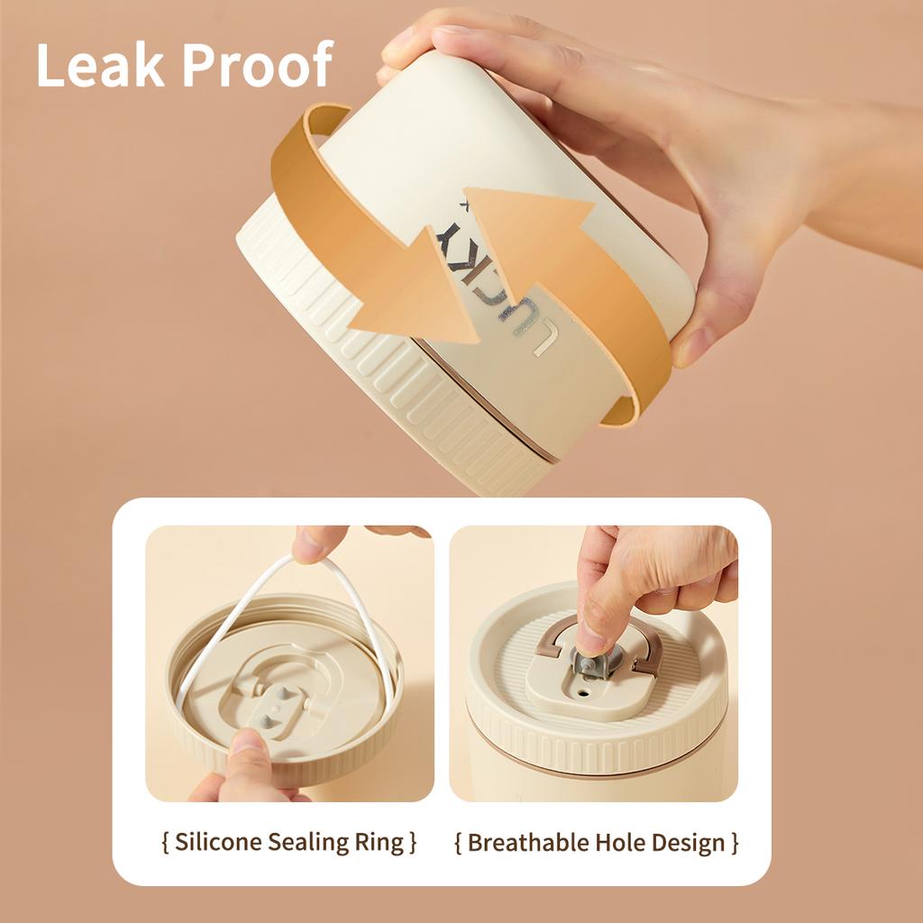 Insulated Bento Lunch Box With Tableware Microwave Safe Portable 304 Stainless Steel Food Storage Container Stackable