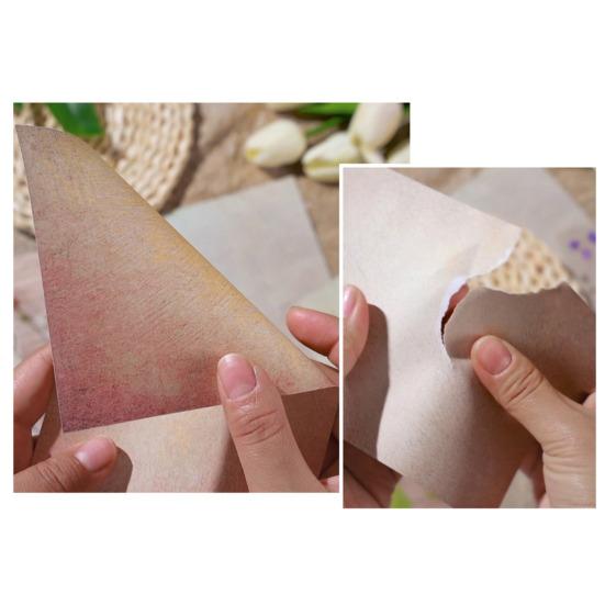 1 Set Flower Plants Scrapbook Sticker with 10 Paper Sheet Waterproof