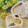Heart Shape Wood Storage Box Orginal Gift Wrapping Box High Quality Wooden Organizer