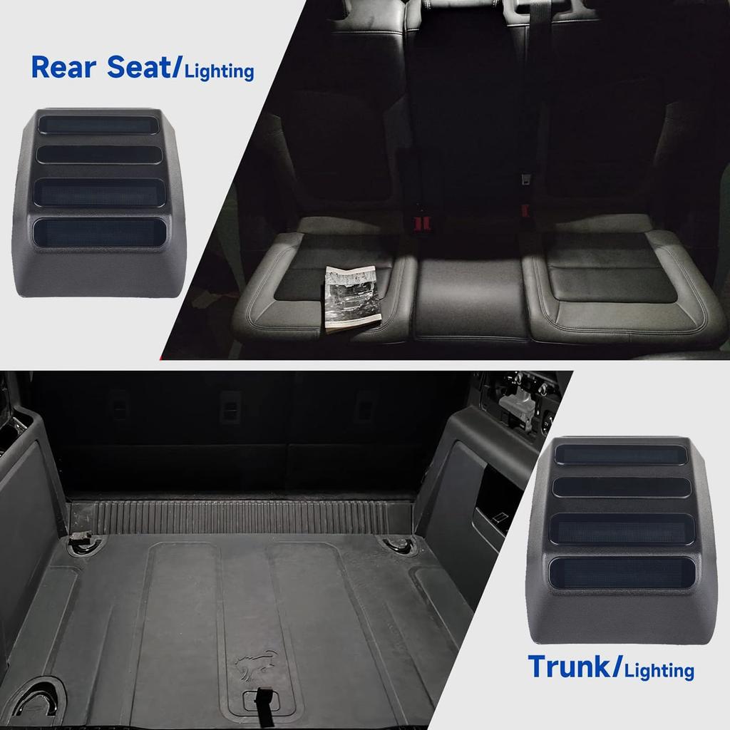 Rear Ceiling Lights Dome Light Upgrade for Ford Bronco 2025 2025 2025 2025 Four Door (Not Fit 2 Door)