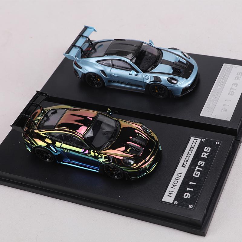AAYN1 MJ 1:64  911 GT3 RS Die-cast alloy simulation car model toy