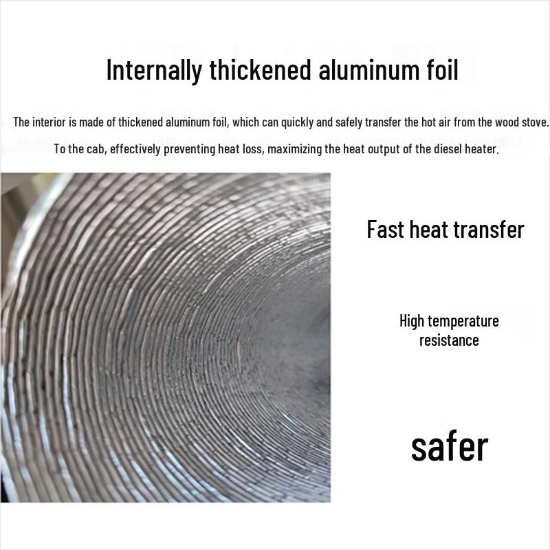 Воздуховод для парковочного отопителя автомобиля