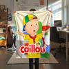 Caillou  Print Flannel Blanket, High quality Comfortable for All Seasons, Home Decor, Warmth and Comfort