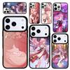Чехол Case для iPhone 17 Air 16 Pro Max 15 Plus 11 13 Mini 14 12 Задняя крышка телефона Genshin Impact Яэ Мико