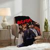 Rock Band A-AC D-DC Back In Black Blanket Plush Nap Sofa rug for Living Room Warm Office Bedroom Birthday Home Travel Kid Gifts