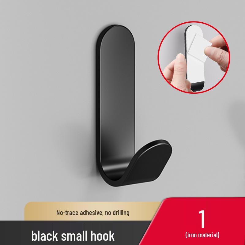Клейкий металлический крючок для одежды и шляп для ванной комнаты и дверей