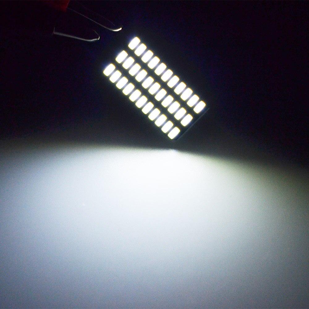 2X W5w светодиодные лампы T10 Canbus 3014 для автомобиля 168 194, указатели поворота, номерной знак, багажник, габаритные огни, лампа белая 12 В 6000 К